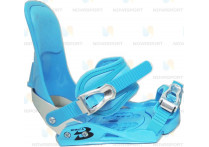 Сноуборд.крепления Bonza Zombie Blue