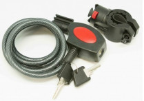 Handyway cl-951 размер: 8x1500мм с ключом и держателем, уровень защиты 3. Цвет: чёрный