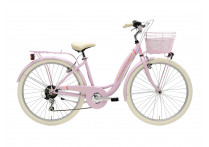 Велосипед Adriatica PANDA 26 Lady, рама сталь, 6 ск., матов.роз. Велосипед Adriatica PANDA 26 Lady, рама сталь, 6 ск., матов.роз.