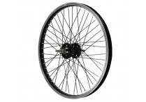 Колесо 20x1.75 BMX заднее двойной обод 48H, ось 3/8 (10 мм)