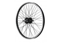 Колесо 20x1.75 BMX заднее одинар.обод 48T ось 14мм, чёр.
