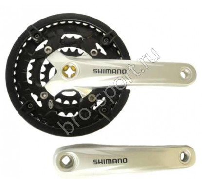 Шатун Shimano Acera M391серебро 170мм EFCM391C422CS				