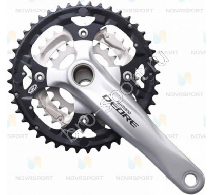 Шатун Shimano Deore М590 175 мм серебро EFCM590E422XS								