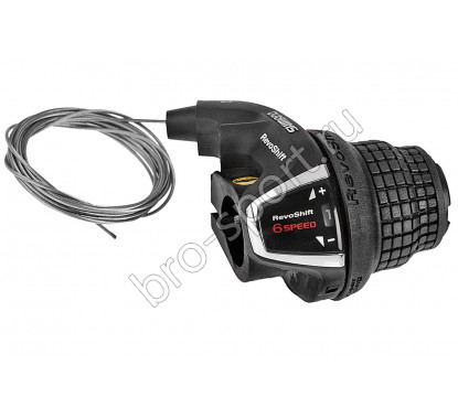 Шифтер Shimano Tourney, RS35, прав, 6ск, тр. 2050мм