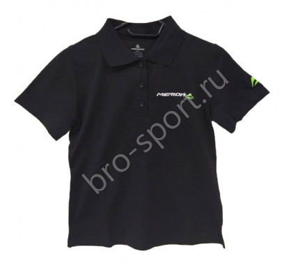Футболка Merida Polo Shirt (Lady) black кор.рукав 37757 L (2287012667)