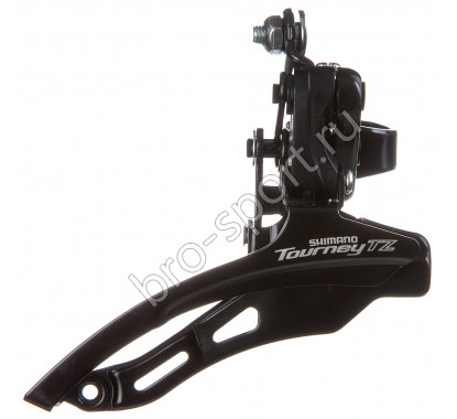 Перек-ль передний Shimano, TZ500, верхн. тяга, 28.6, 42T, б/уп.