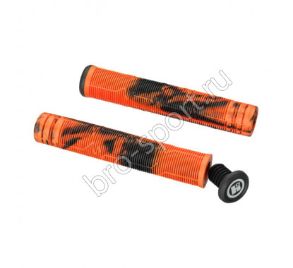 Грипсы HIPE H05 Duo 170 мм черный/оранжевый