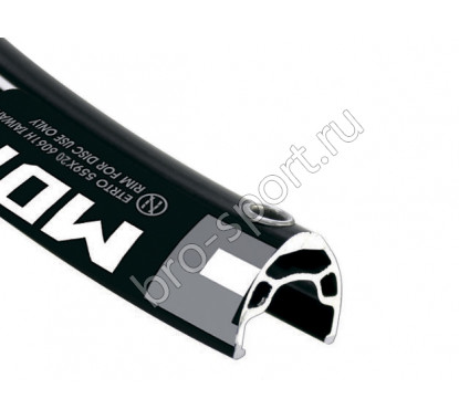 Обод ALEX RIMSMD19, 29x19ммх36Н, A/V, двойной, SSE, черный (MTB/ Trekking)